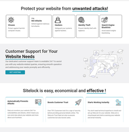 web hosting platform templates