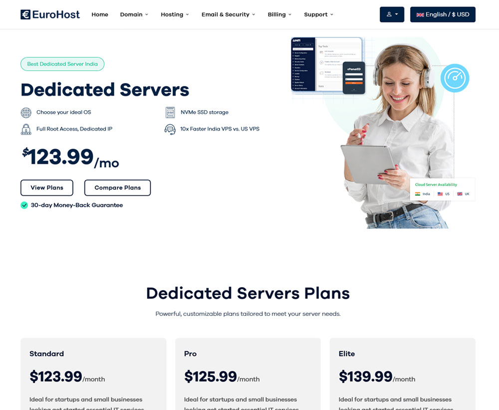 hosting website templates